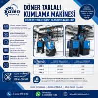 DÖNER TABLALI KUMLAMA MAKİNESİ – DÖKÜM, DÖVME VE HASSAS METAL PARÇALAR İÇİN-ABİR MAKİNE A.Ş., Makina